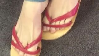 My Smelly well Worn Flip Flops