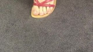 My Smelly well Worn Flip Flops