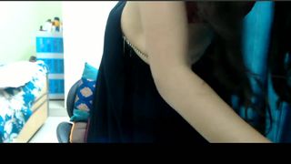 Rosy_curvy ass spanking