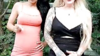 June695_ and his friend show in public