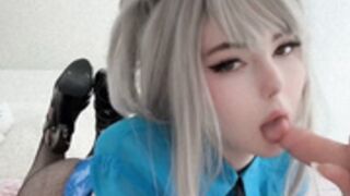 itsuwuhoney- bunny cock suck