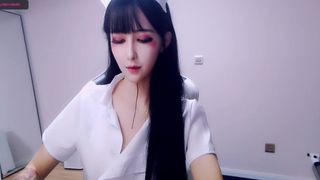 cute_dami 2019 ③  show her hairy pussy