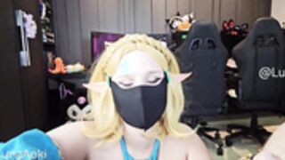 LunaAoki PPV Zelda Cosplay