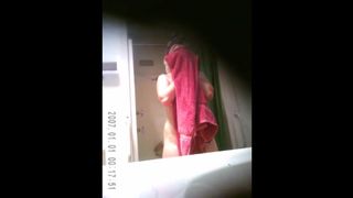 My teacher espiandola