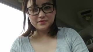 Bombshellsexy car cumshow mfc