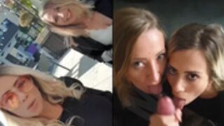 [4K]Two MILF Sharing A Stranger's Cock