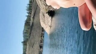 violet summer outdoor nude