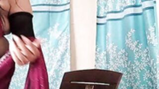 Cute tanvi big boobs open