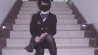 JK短西户外 playing onahole outdoor